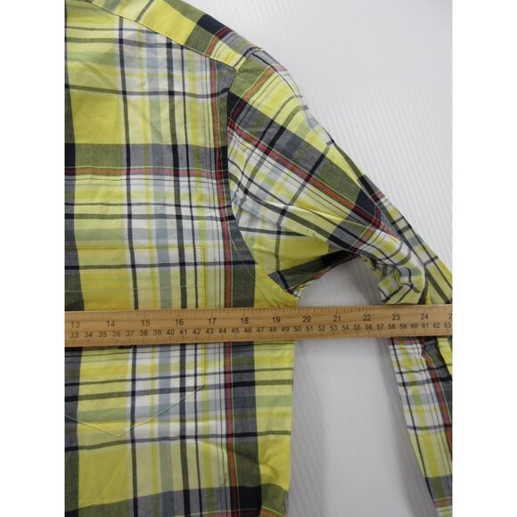 VINTAGE Lauren Ralph Lauren Top 4 Shirt Button Up Plaid Preppy RLL - Picture 6 of 10
